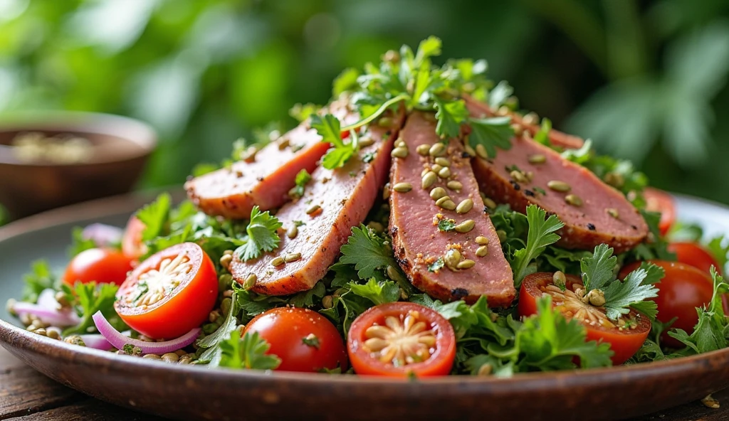 Ensalada de Nopal y Atun