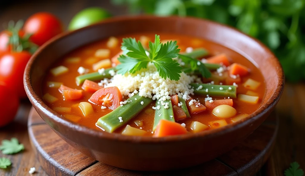 Sopa de Nopalitos